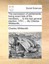NEW The Succession Of Parliaments; Being Exact... BOOK (Paperback / softback)
