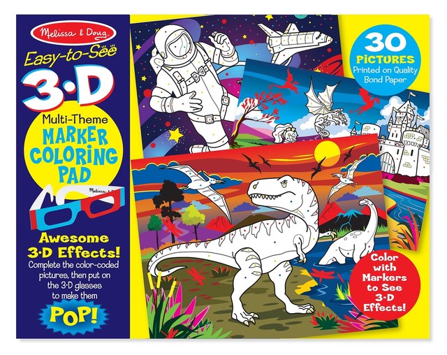 Melissa & Doug 3d Coloring Book - Boy | eBay Melissa & Doug 3d Coloring Book - Boy | eBay