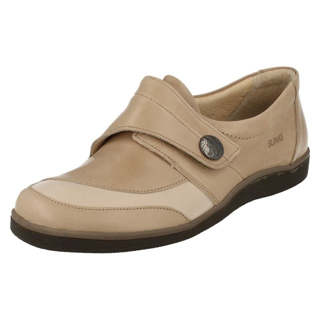 Donna Suave Beige/Stone PELLE Scarpe con cinturino LAURA Donna Suave Beige/Stone PELLE Scarpe con cinturino LAURA