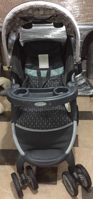 Graco FastAction Fold Click Connect Travel System Car Seat Stroller ... Graco FastAction Fold Click Connect Travel System Car Seat Stroller ...