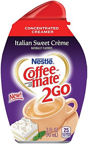 Coffee Mate 2go Italian Sweet Creme Concentrated Liquid Creamer 3 Ounce Coffee Mate 2go Italian Sweet Creme Concentrated Liquid Creamer 3 Ounce