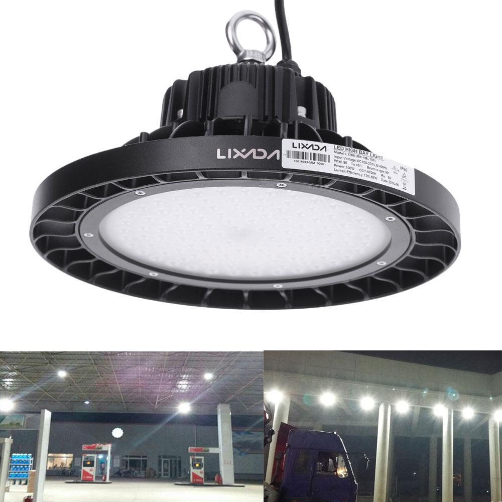Lixada 240w Led High Bay Warehouse Commercial Light Fixture Picture 1 Of 10