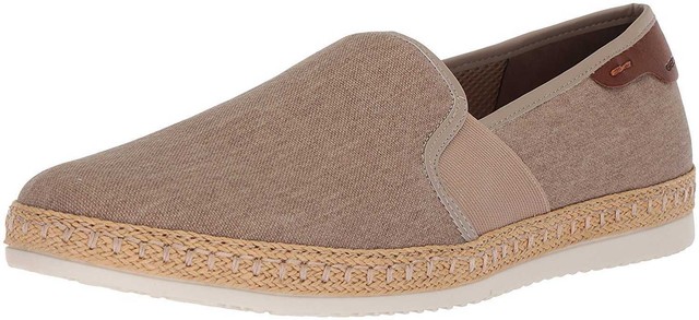 GEOX COPACABANA U72B7C Scarpe uomo sneakers slip on in canvas sand con elastico GEOX COPACABANA U72B7C Scarpe uomo sneakers slip on in canvas sand con elastico