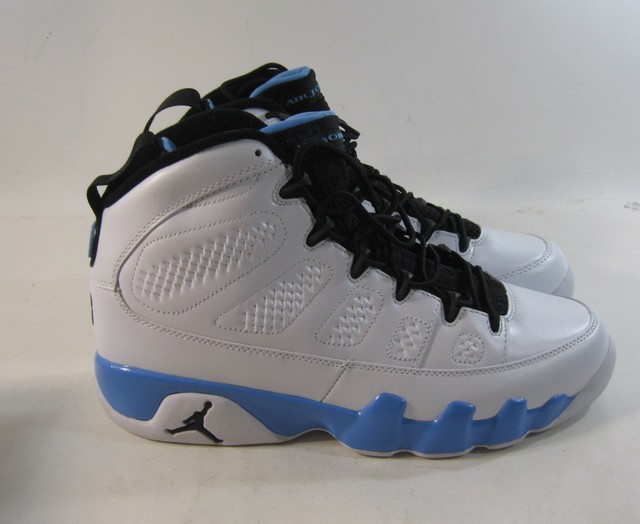 Jordan Nike Blue Carolina 2 White Black Size 9.5 Jordan Nike Blue Carolina 2 White Black Size 9.5