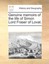 NEW Genuine Memoirs Of The Life Of Simon Lord... BOOK (Paperback / softback)