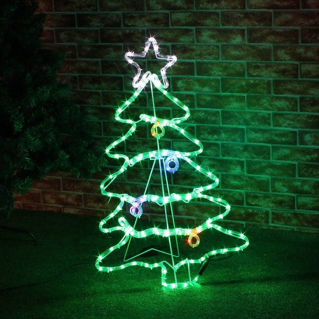 88cm large led twinkling christmas xmas tree outdoor rope 88cm large led twinkling christmas xmas tree outdoor rope