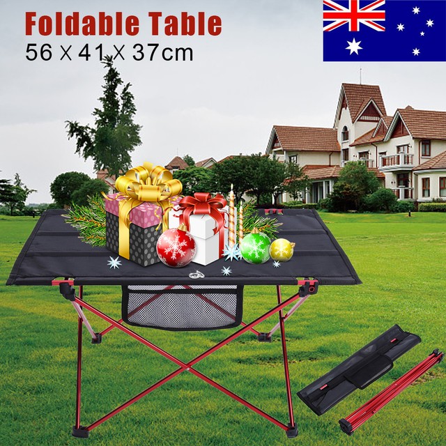 Outdoor Camping Dining Table Folding Picnic Bbq Party Barbecue Stand Camping Picnic Table Desk Aluminium Alloy Portable Folding Ultra Light Stand Au
