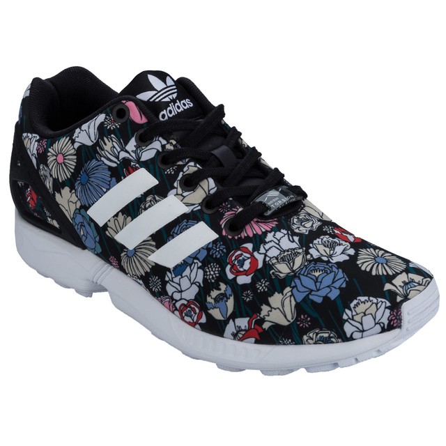 Donna Adidas Originals ZX Flux Scarpe Da Ginnastica in Nero da Get The Label Donna Adidas Originals ZX Flux Scarpe Da Ginnastica in Nero da Get The Label