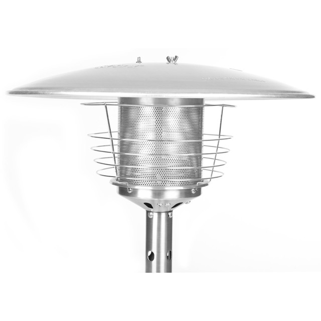 Openbox Fire Sense Propane Table Top Patio Heater Stainless Steel