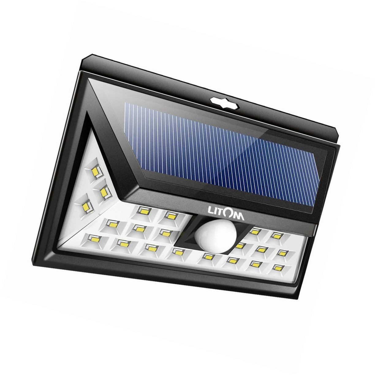 Litom Super Bright 24 Led Outdoor Motion Sensor Solar Lights Wide Picture 1 Of 7