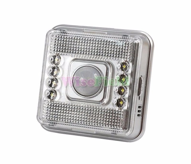 8 Led Battery Powered Pir Motion Sensor Security Wall Garden Gate Picture 10 Of