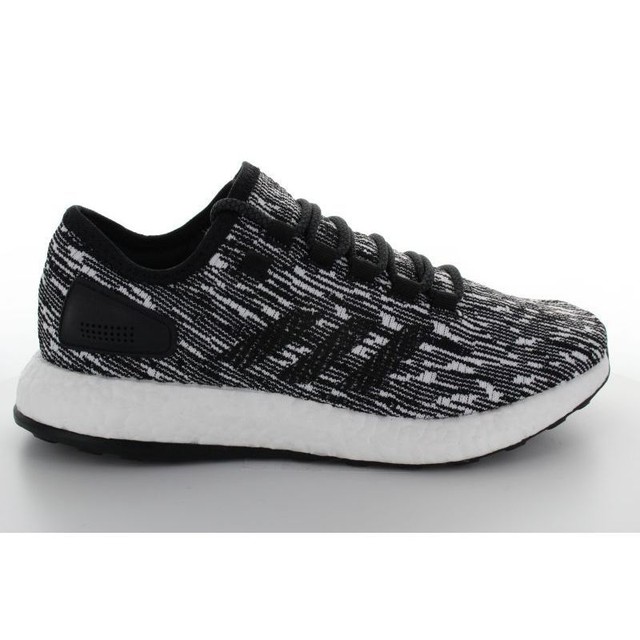 adidas PureBOOST Black White Men Running Shoes Sneakers Trainers BB6280 adidas PureBOOST Black White Men Running Shoes Sneakers Trainers BB6280