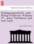 Huldigungsschrift, oder König Friedrich Wilhelm IV., seine Vorfahren und sein La