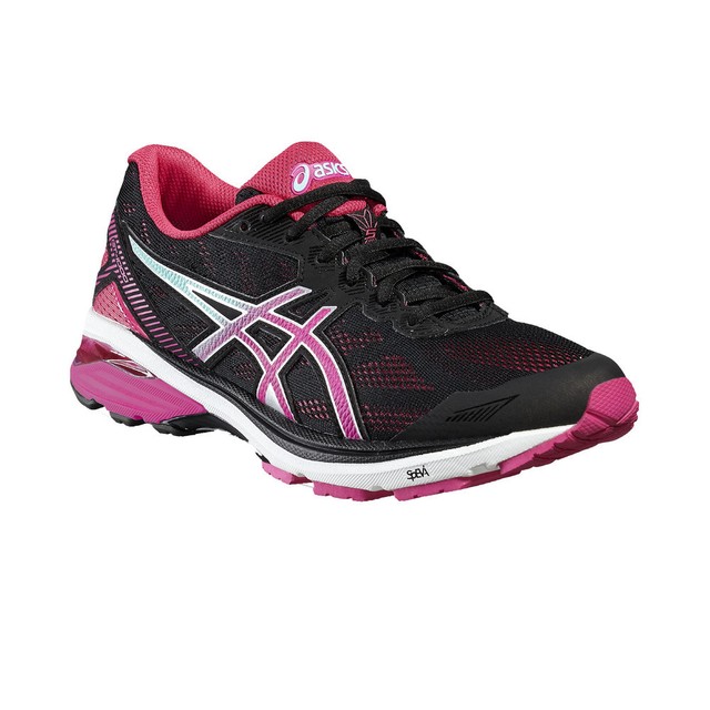 Asics Gt 1000 5 Scarpe Running Donna Nero Black/Sport h1F Asics Gt 1000 5 Scarpe Running Donna Nero Black/Sport h1F