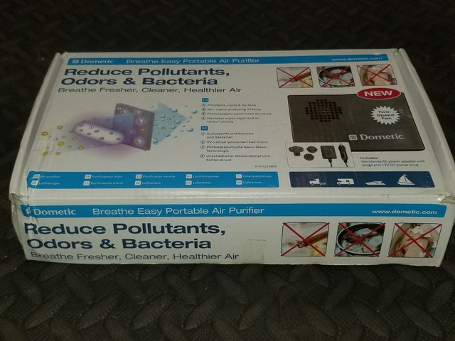 Dometic Breathe Easy Portable Air Purifier 4210805 Dometic Breathe Easy Portable Air Purifier 4210805