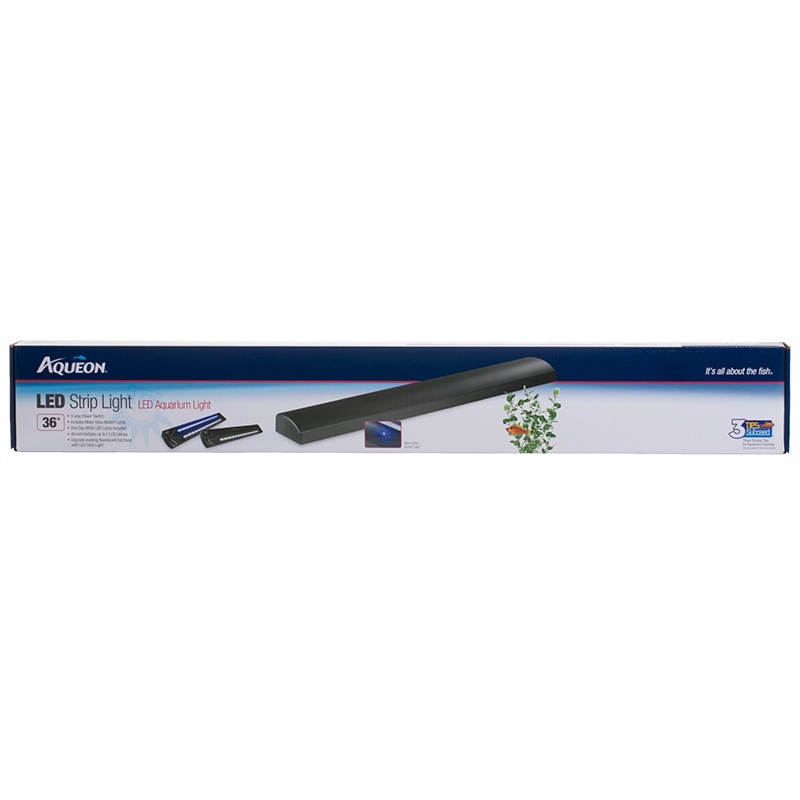 Aqueon S Glass Strip Light Led Black 36 Inch 21103 Picture 2 Of