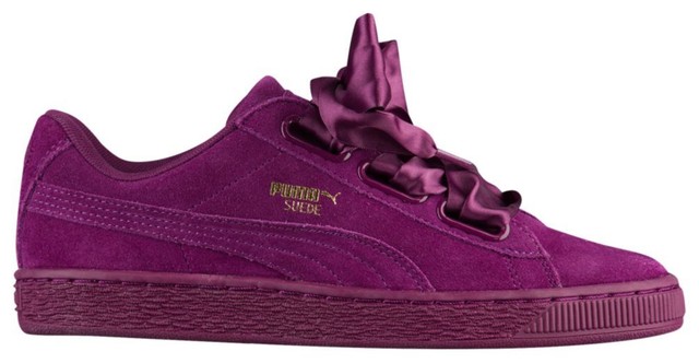 puma suede heart purple puma suede heart purple