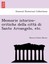 NEW Memorie istorico-critiche della città di Santo Arcangelo, etc.