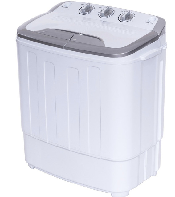 Apartment Size Washer Spin Dryer Clothes RV Boat Machine Electric ... Apartment Size Washer Spin Dryer Clothes RV Boat Machine Electric ...