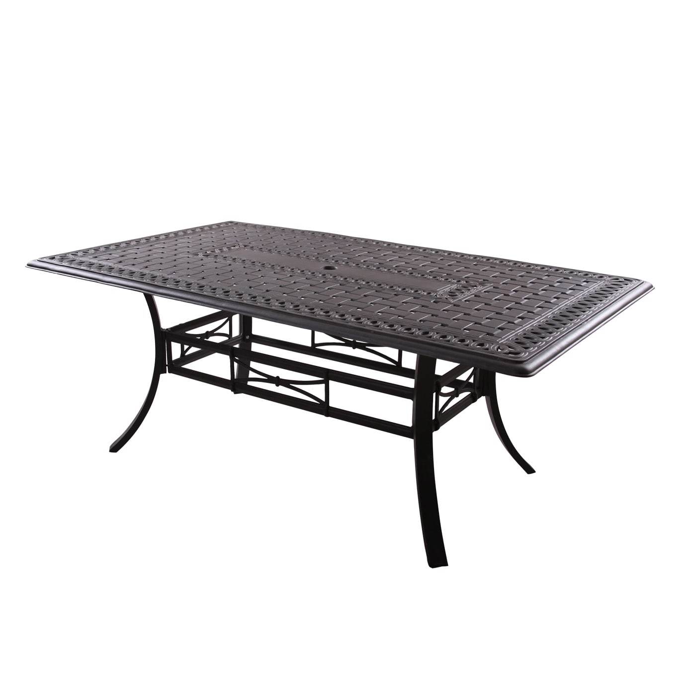 Darlee Series 88 Cast Aluminum Patio Dining Table Antique Bronze Picture 1 Of