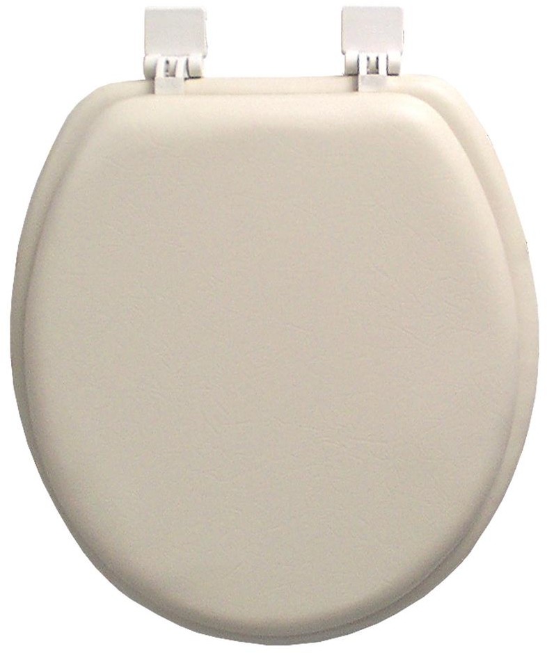 Ginsey Classique Standard Round Cushion Soft Padded Toilet Seat Picture 1 Of