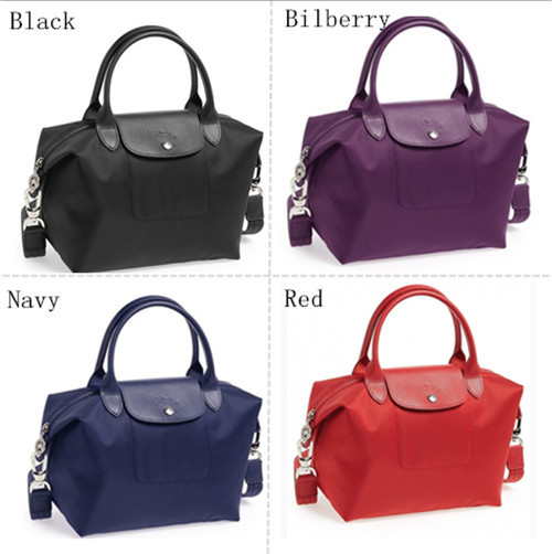 Longchamp Le Pliage Neo Small Handbag Navy 100 Authentic 1512578556 Auth Longchamp Le Pliage Neo Small Handbag Black Navy Red Bilberry 1512 Model
