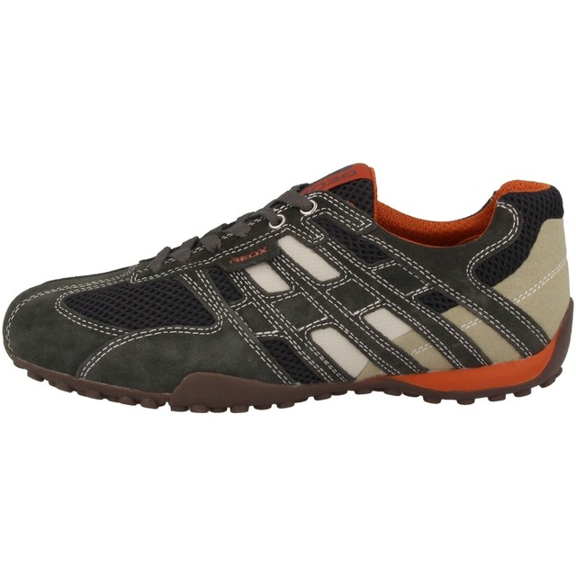 Geox U Wells C Scarpe Uomo Sneaker Pelle Tempo Libero Scarpe Basse BOX D SNAKE K Geox U Wells C Scarpe Uomo Sneaker Pelle Tempo Libero Scarpe Basse BOX D SNAKE K