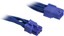 BitFenix 45cm 6-Pin PCIe Extension Cable - Sleeved Blue/Blue