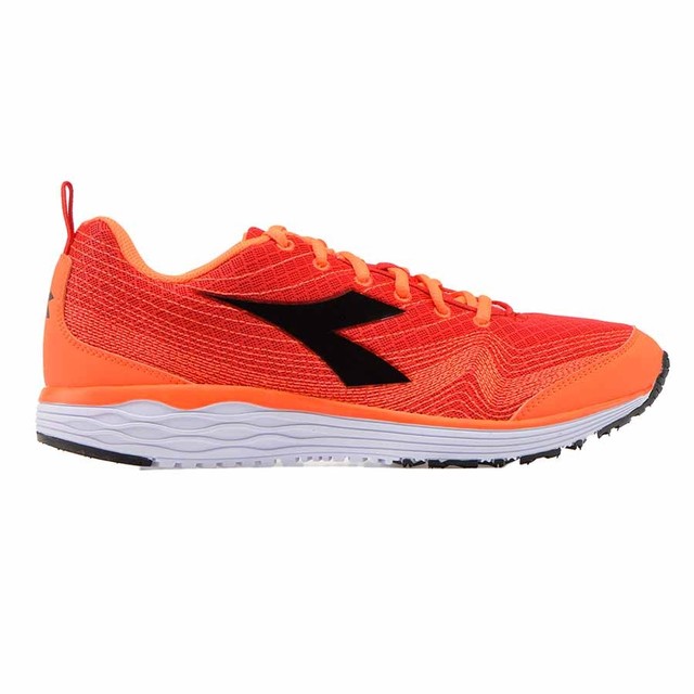 Tg.8 42 Scarpe Diadora Flamingo Running Arancione Nero Uomo Tg.8 42 Scarpe Diadora Flamingo Running Arancione Nero Uomo
