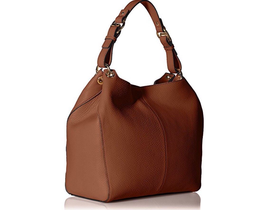 Calvin Klein Womens Mary Pebble Hobo Handbag Luggage Ebay 3
