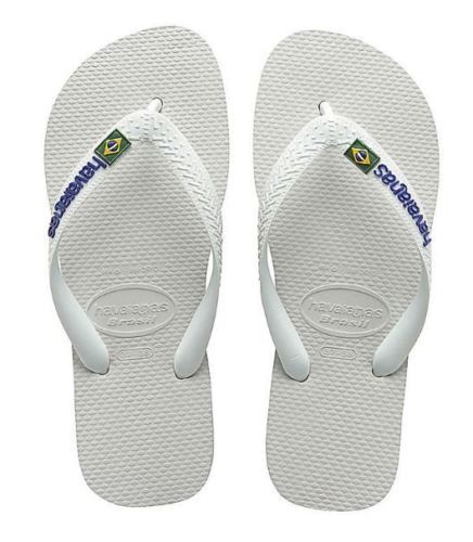 CIABATTA INFRADITO HAVAIANAS BRASIL BIANCO WHITE 39 40 CIABATTA INFRADITO HAVAIANAS BRASIL BIANCO WHITE 39 40