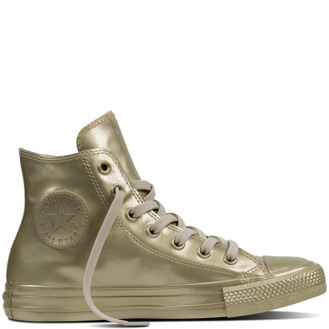 CONVERSE Chuck Taylor All Star Metallic Rubber art.553269 col.light gold CONVERSE Chuck Taylor All Star Metallic Rubber art.553269 col.light gold