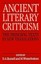 NEW Ancient Literary Criticism BOOK (Paperback) Free P&H
