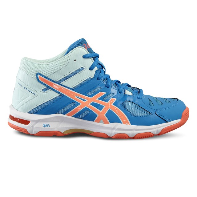 Scarpe volley donna modello Asics Gel Beyond 5 MT art. B650N 4306 colore cele Scarpe volley donna modello Asics Gel Beyond 5 MT art. B650N 4306 colore cele