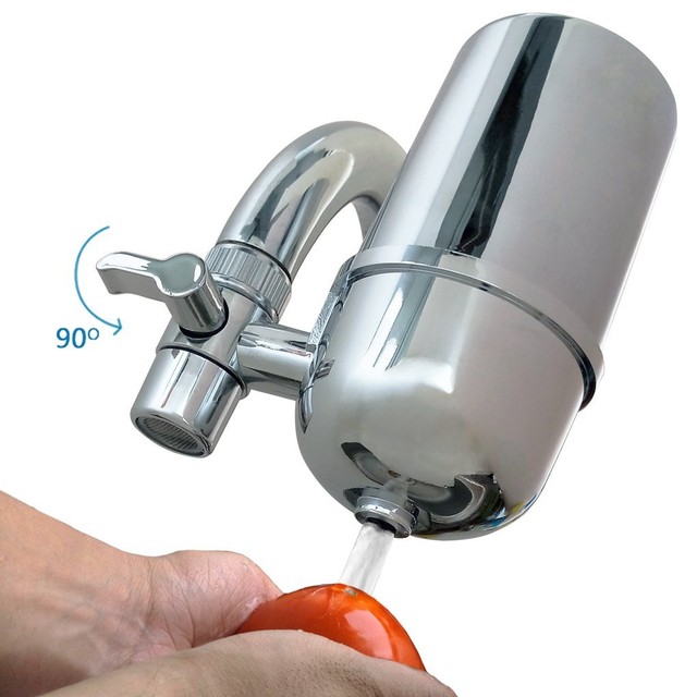Kabter Healthy Faucet Water Filter System For Bathroom And Kitchen Kabter Healthy Faucet Water Filter System For Bathroom And Kitchen Chrome