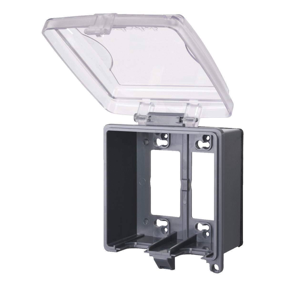 Red Dot While In Use Weatherproof Cover Clear 2ckpm Picture 1 Of