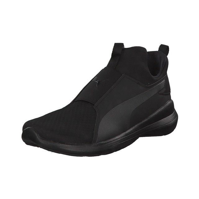 Nero 37.5 EU Puma Rebel Mid Wns Scarpe da Ginnastica Basse Donna Black pad Nero 37.5 EU Puma Rebel Mid Wns Scarpe da Ginnastica Basse Donna Black pad