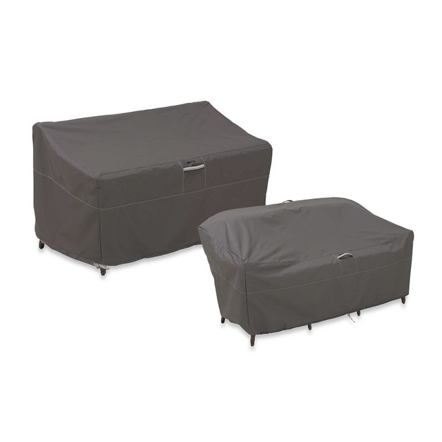 Classic Accessories Ravenna Patio Loveseat Cover Small Classic Accessories Ravenna Patio Loveseat Cover Small 55 149 025101 00