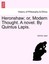 NEW Heronshaw; or, Modern Thought. A novel. By Quintus Lapis. by Quintus Lapis