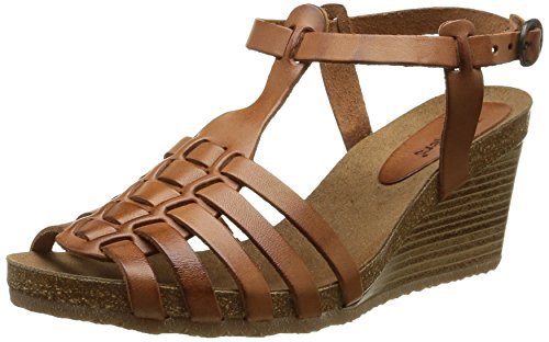 TG. 40 EU KickersSPAIN Sandali a Punta Aperta Donna Marrone Braun s9x TG. 40 EU KickersSPAIN Sandali a Punta Aperta Donna Marrone Braun s9x