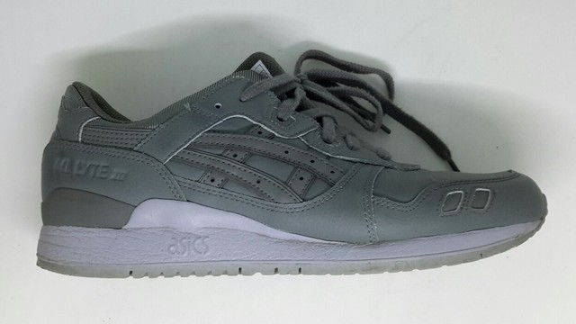 ASICS Onitsuka Tiger Gel Lyte 3 Uomo Verde in Pelle Casual Con Lacci UK 8 ASICS Onitsuka Tiger Gel Lyte 3 Uomo Verde in Pelle Casual Con Lacci UK 8