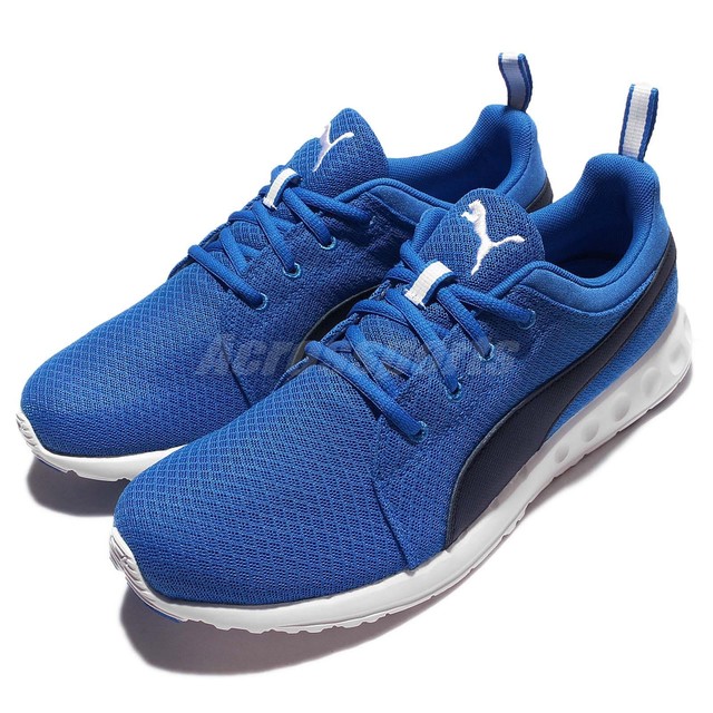 Puma Carson Mesh Blue Navy Mens Running Shoes Sneakers Trainers 189024 02 Puma Carson Mesh Blue Navy Mens Running Shoes Sneakers Trainers 189024 02
