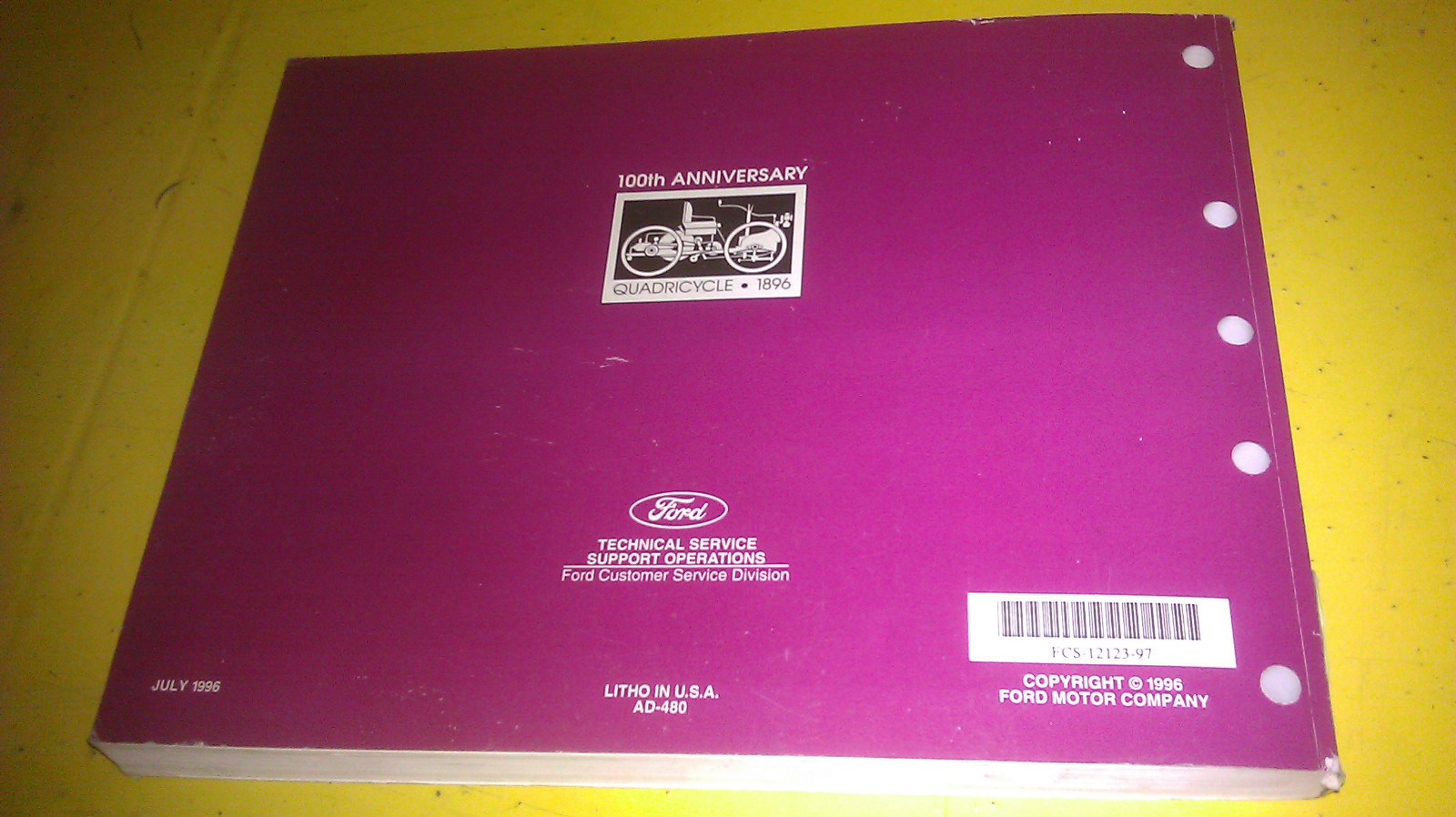 Ford Taurus Sable 1997 Electrical / Vacuum Troubleshooting Manual Fcs-12123- 97 | eBay