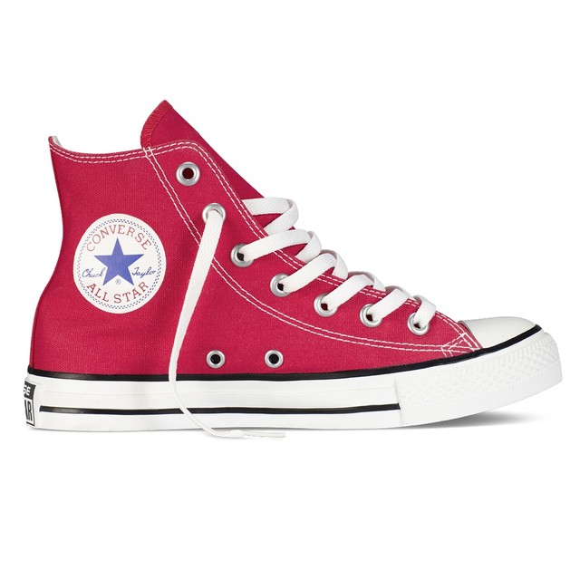 Scarpe sportive uomo donna CONVERSE All Star Chuck Taylor hi tela Rosso M9621C Scarpe sportive uomo donna CONVERSE All Star Chuck Taylor hi tela Rosso M9621C