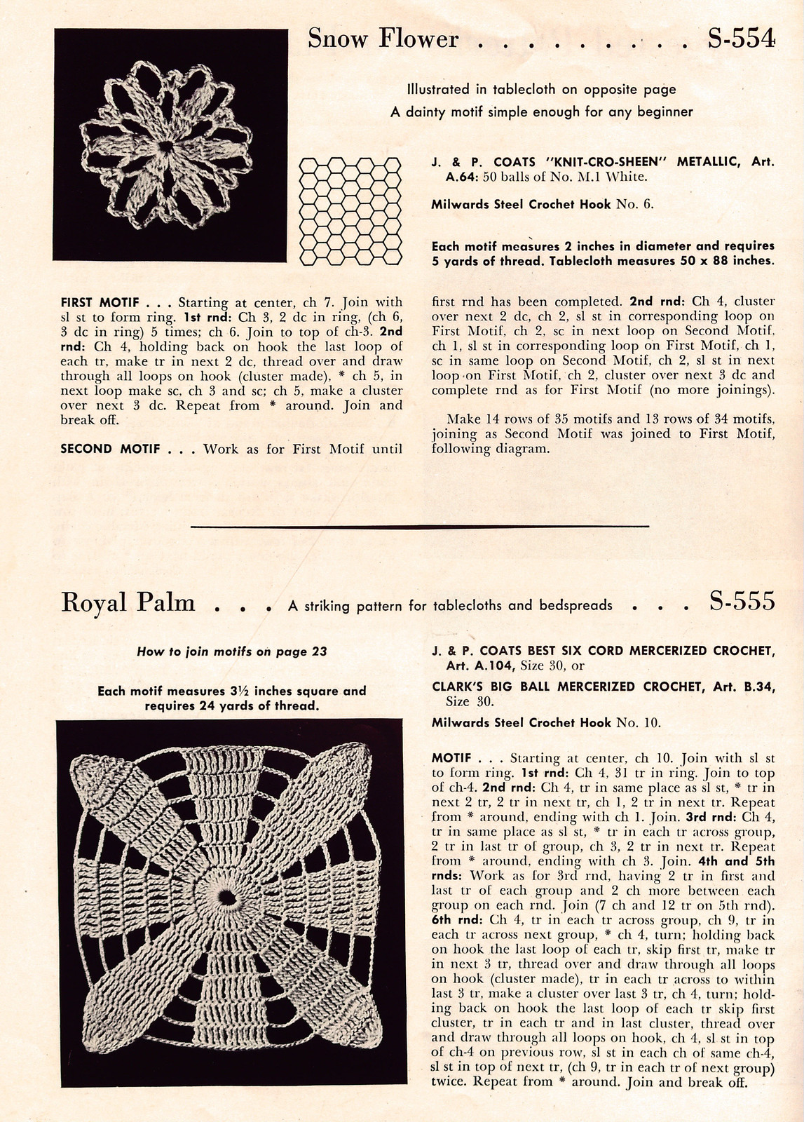 Vtg Crochet Patterns Home Decor Decorator Fabrics Motifs Pillow Rug 1954 VTNS | eBay