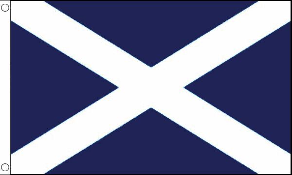 3' X 2' St Andrews Cross Flag Dark Blue Scotland Scottish ...