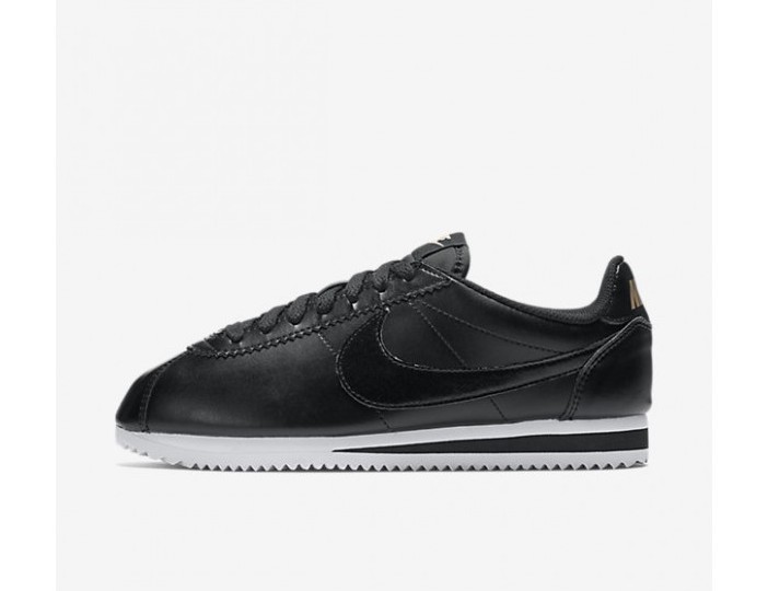 Wmns Nike Classic Cortez Leather 'Black' Taglia UK 7 EUR 41 807471 009 Wmns Nike Classic Cortez Leather 'Black' Taglia UK 7 EUR 41 807471 009