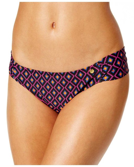Raisins Womens Swimsuit Bottom Medium Black Pink Cocoa Beach Raisins Womens Swimsuit Bottom Medium Black Pink Cocoa Beach Tribal Print
