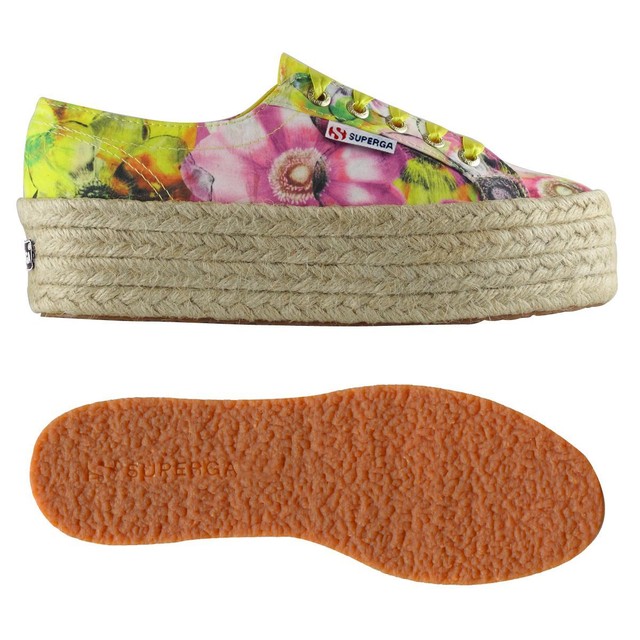 SUPERGA 2790 zeppa 4cm CORDA DONNA poly Italiano Prv/Est Fantasia NEW Moda 907dw SUPERGA 2790 zeppa 4cm CORDA DONNA poly Italiano Prv/Est Fantasia NEW Moda 907dw
