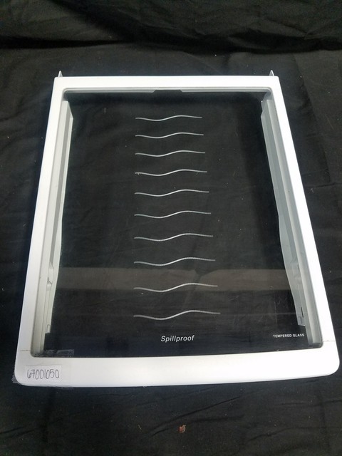 Maytag Refrigerator Glass Shelf Pn Wp12463509 67001050 007 Maytag Refrigerator Glass Shelf Pn Wp12463509 67001050 007